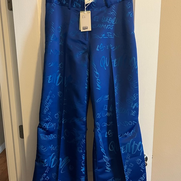 H&M Blue Printed Suit Set - Picture 3 of 5
